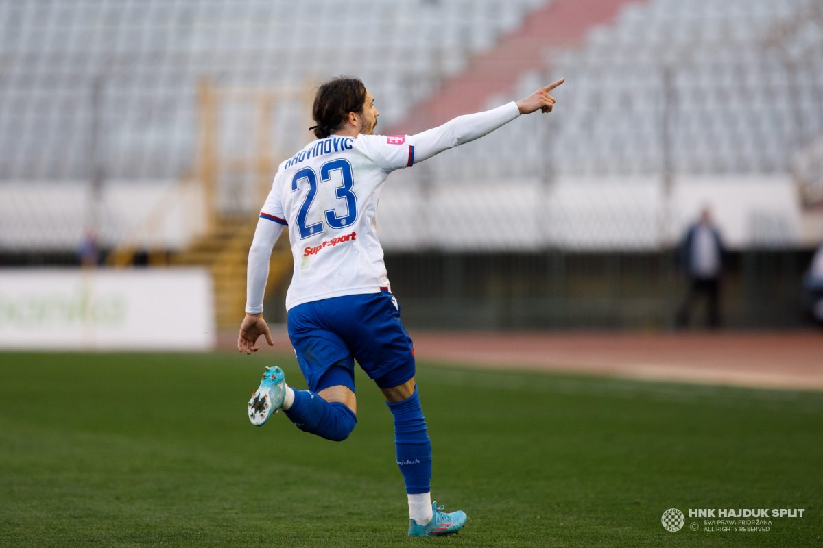 HNK Hrvatski Nogometni Klub Hajduk Split 0-0 GNK Dinamo Zagreb