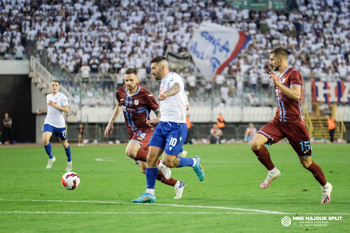 Prva Hrvatska Liga - Početne postave za susret HNK Hajduk Split - NK Rijeka  (17:05)