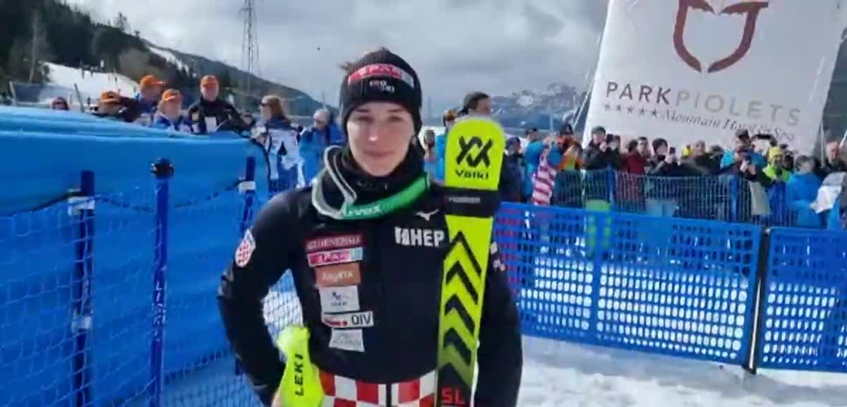 Popović: Drago mi je da sam bila bolja od Shiffrin